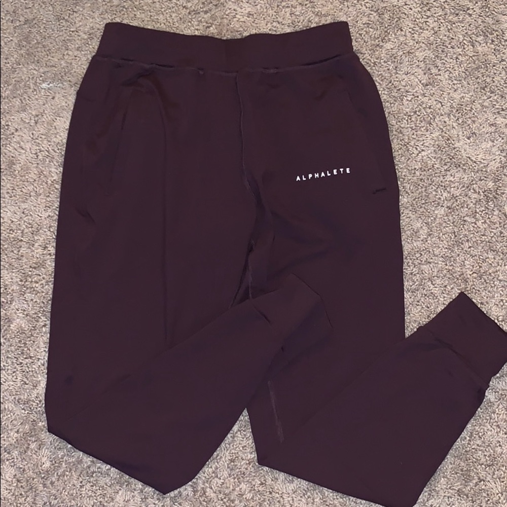 Men’s Maroon Alphalete Joggers